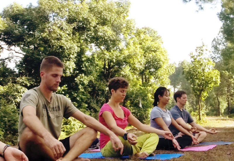 Yoga at Shreeban